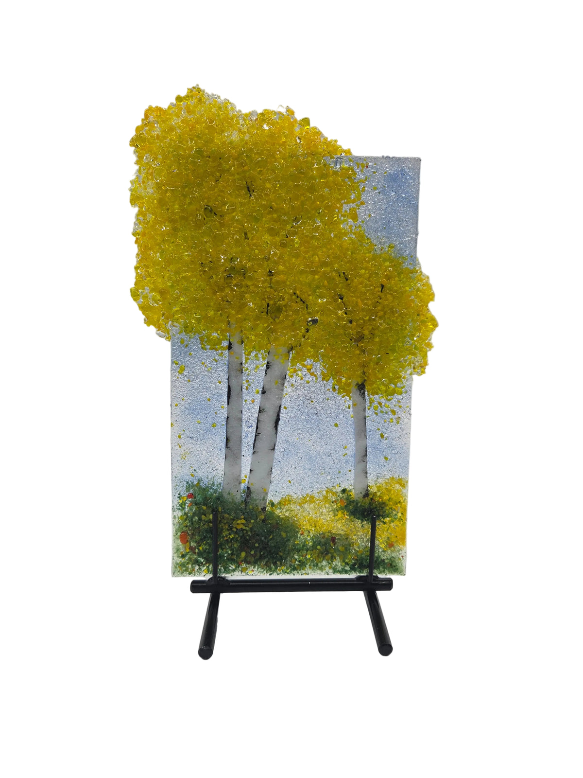 Yellow Aspen Panel & Stand