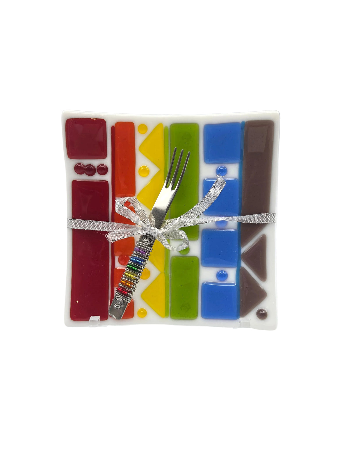 Rainbow Pride 6" Sushi Plate