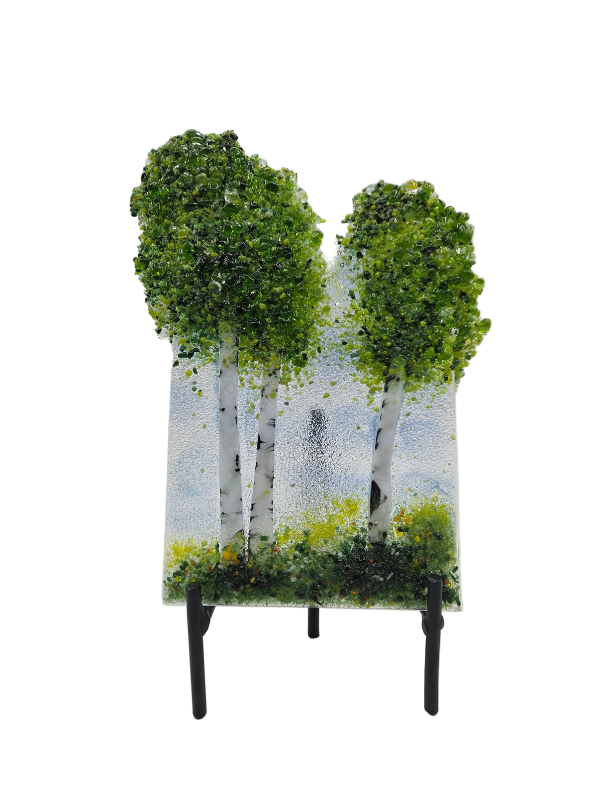 Green Aspen Panel & Stand