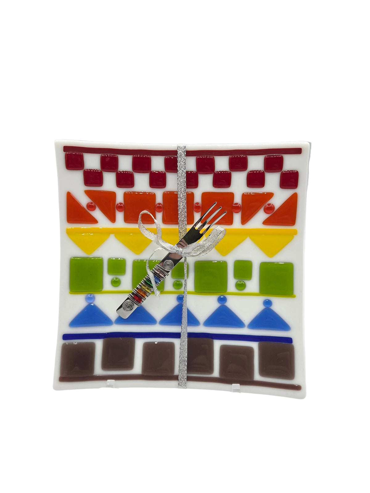 Rainbow Pride 8" Square