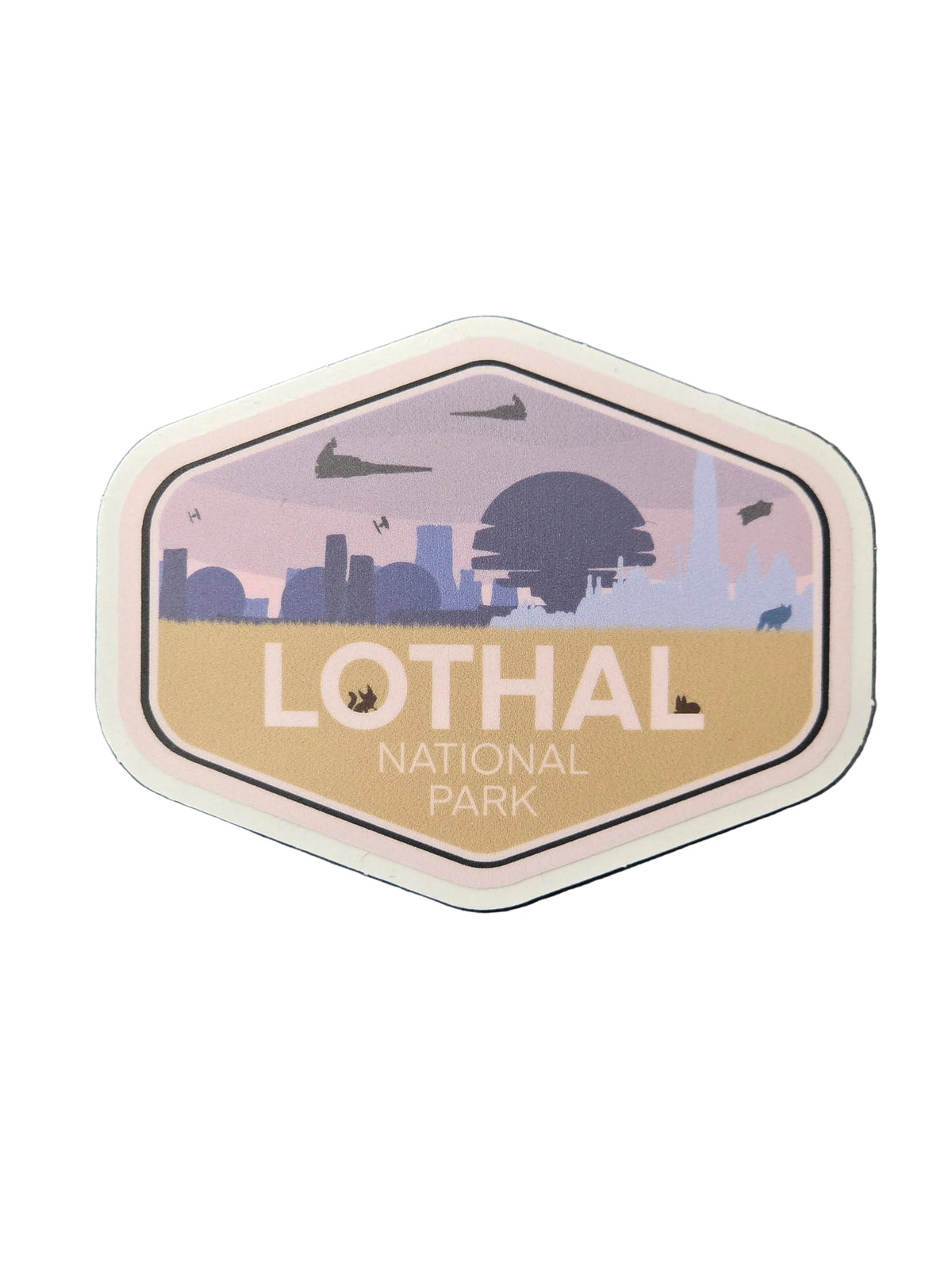 Star Wars National Park, Lothal, Vinyl Sticker