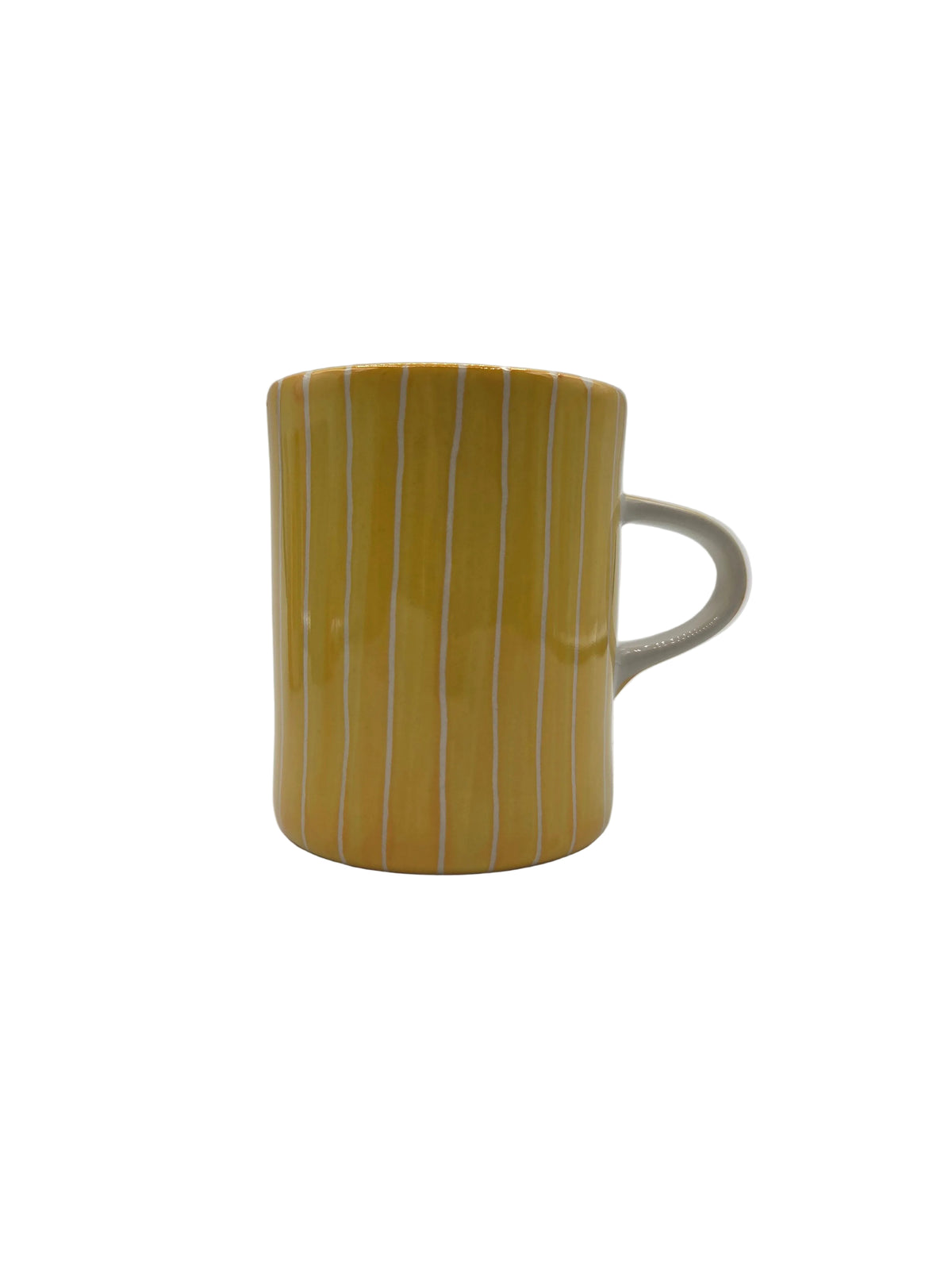 Demi Mugs Sgrafitto Stripe - Turmeric