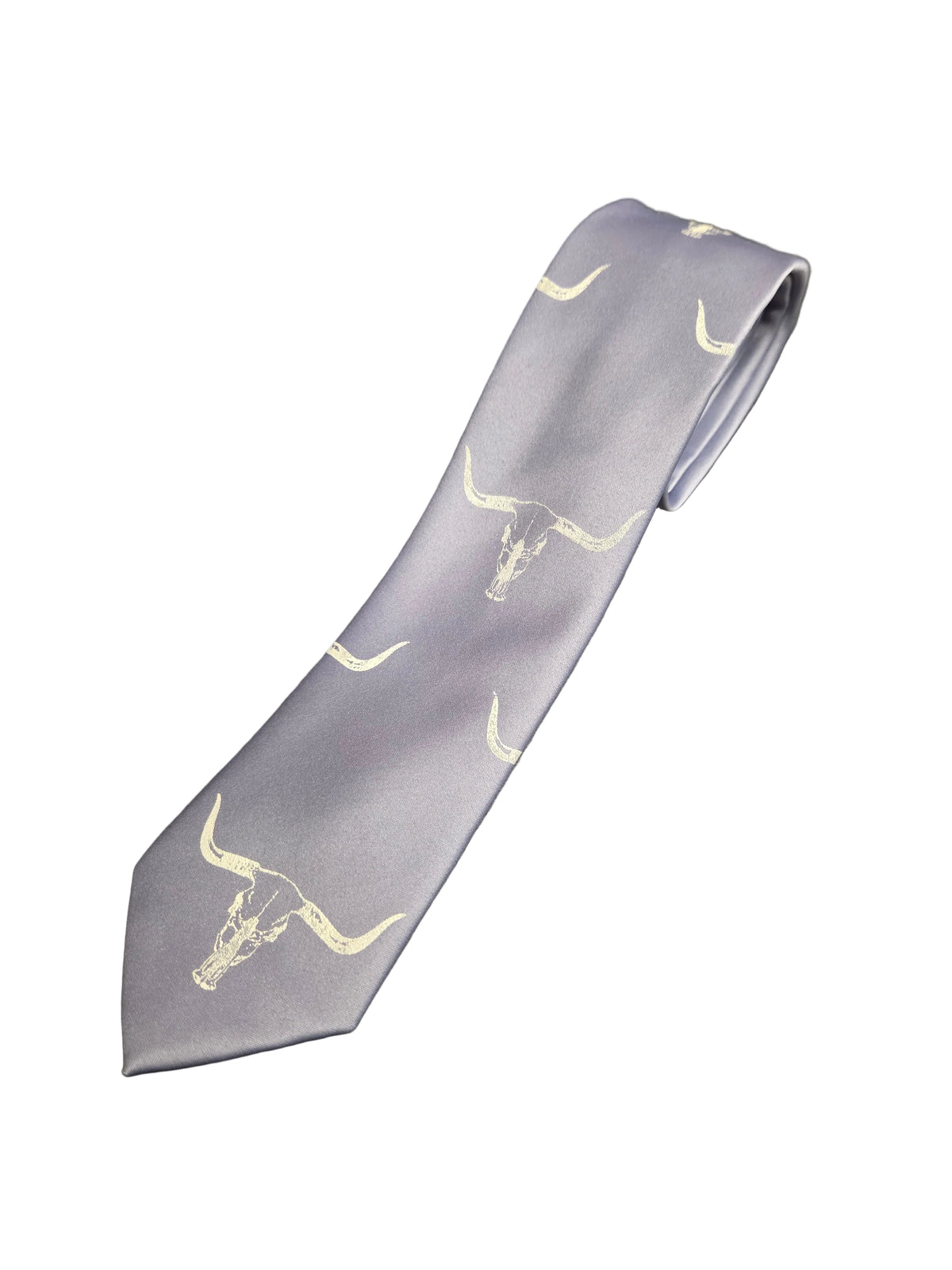 Longhorn Steer Skull Necktie
