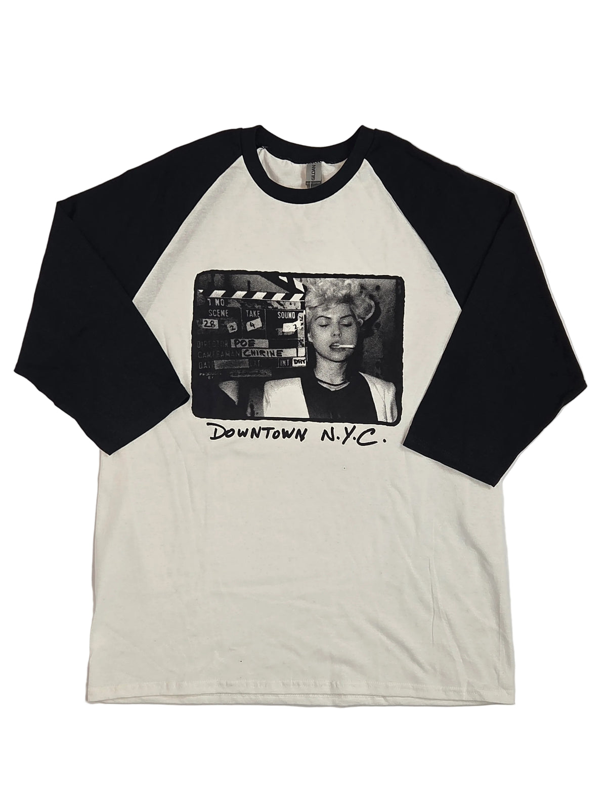 Debbie Harry (Clapperboard) Baseball Shirt.