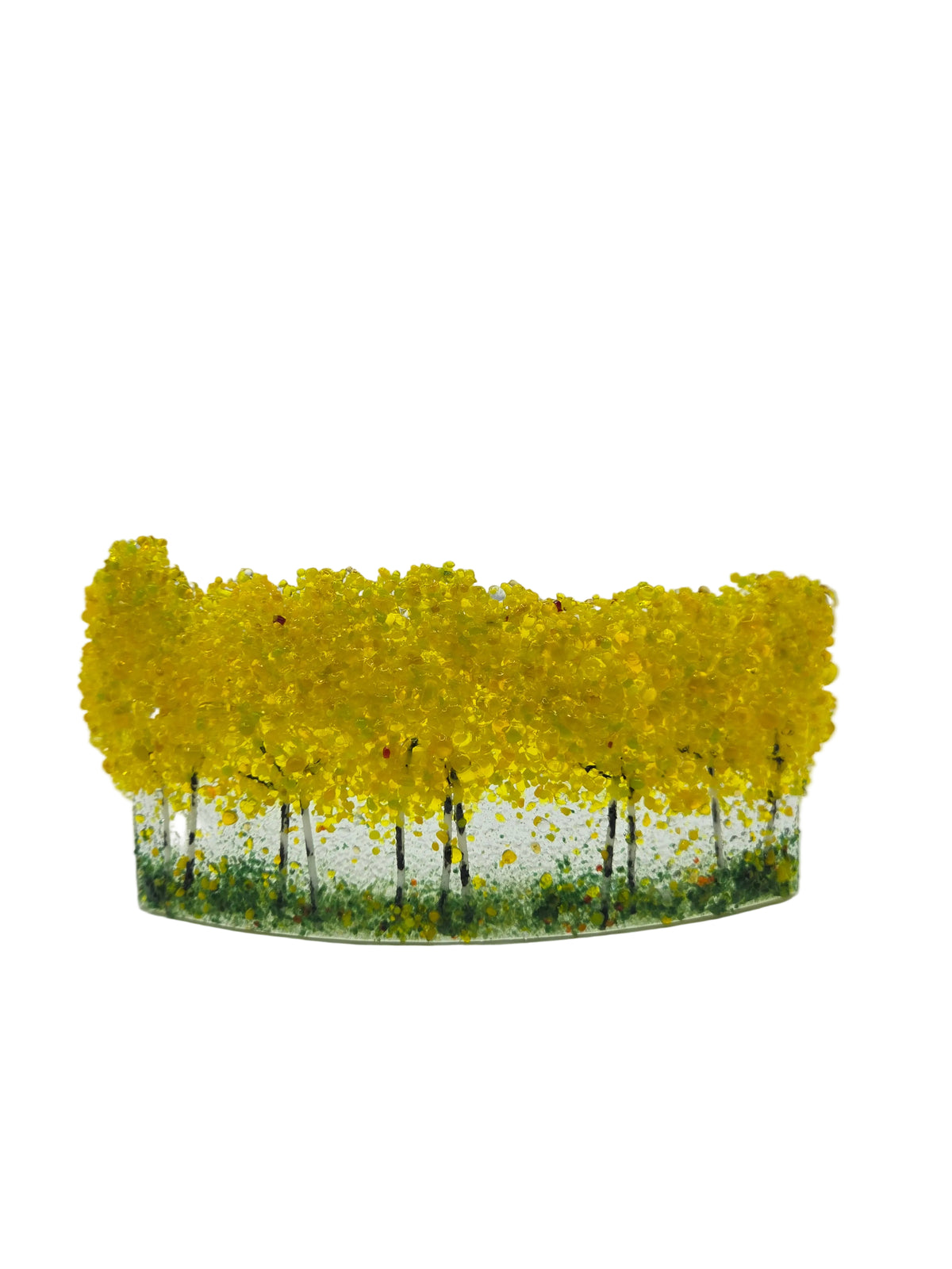 Yellow Aspen Freestanding Curve