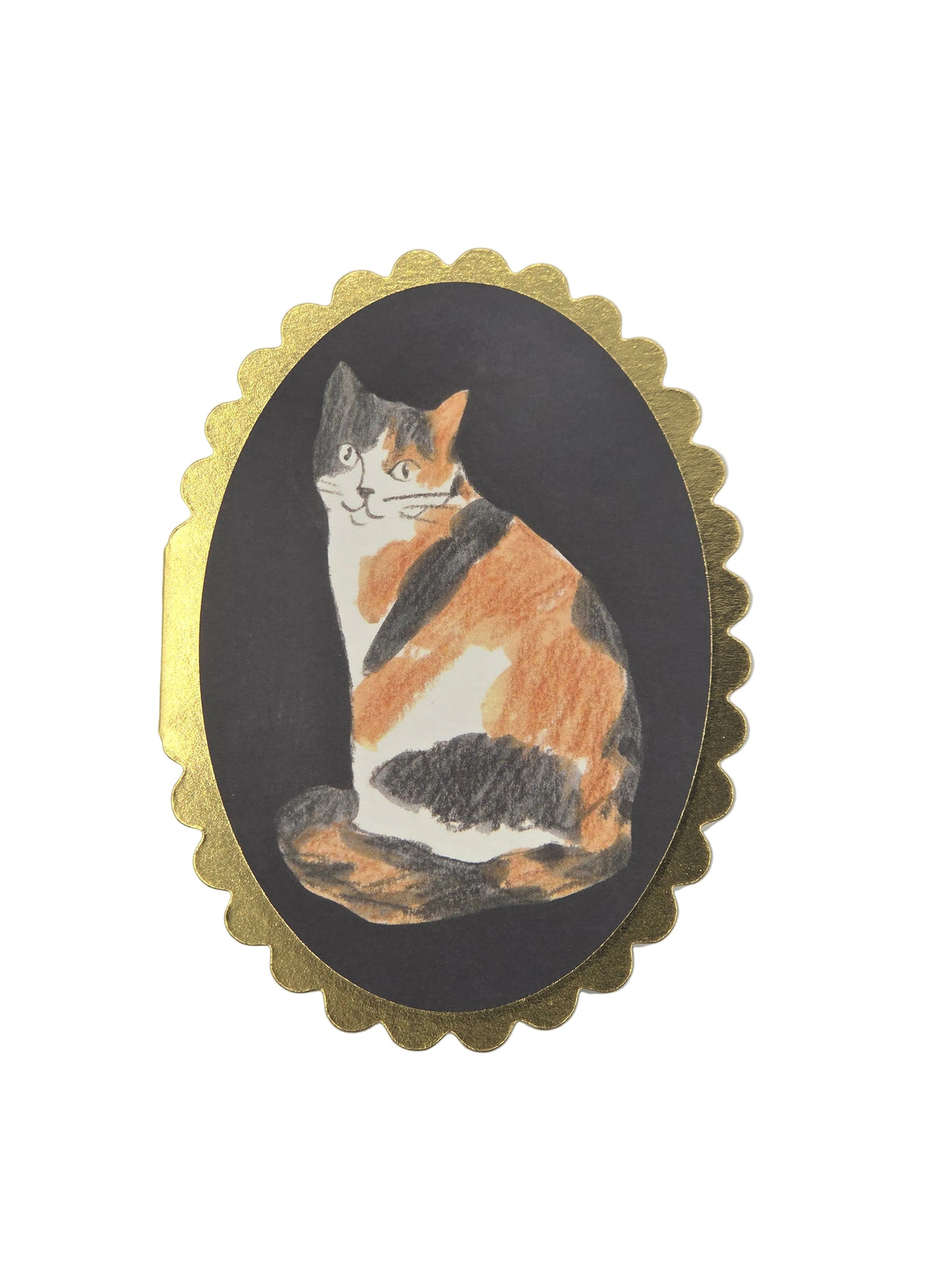 Calico Cat Mini Card