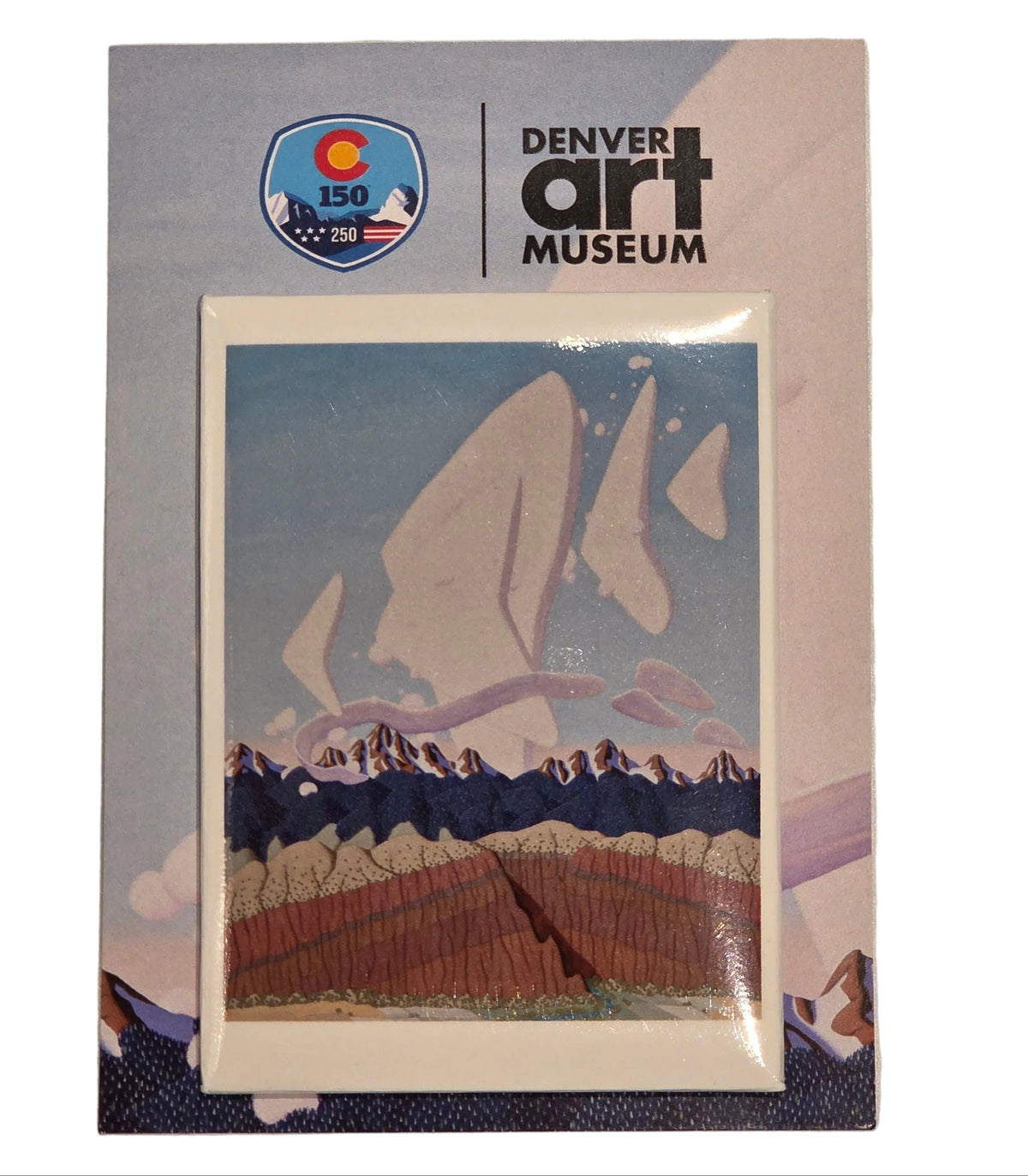 Tracy Felix, Canyon Cloudshow, Carded Magnet