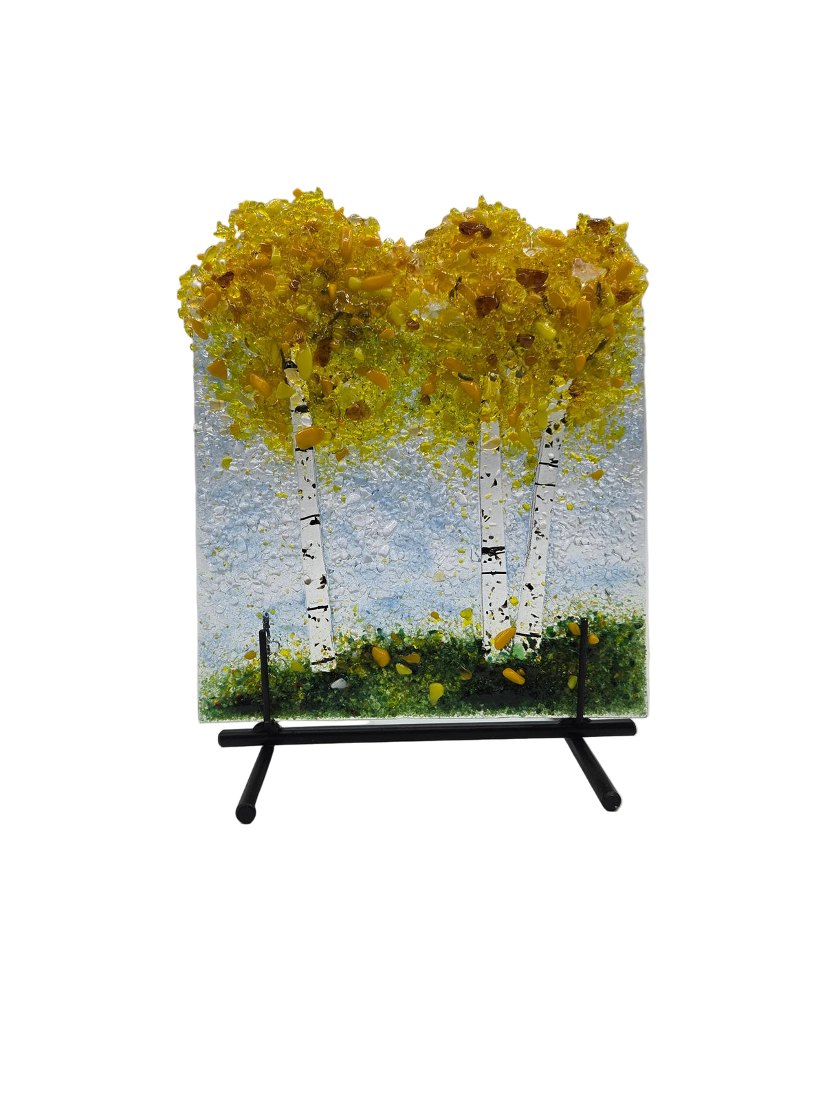 Yellow Aspen Panel & Stand