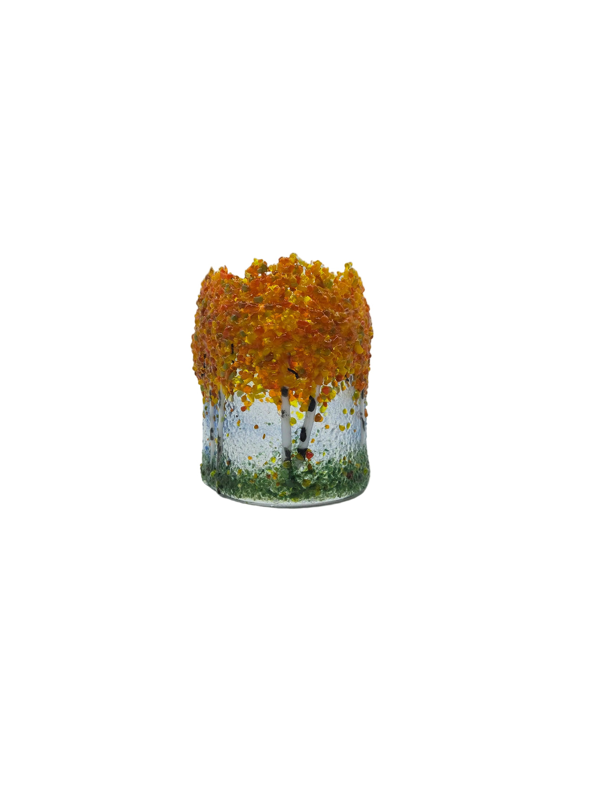 Orange Aspen Free Standing Curve