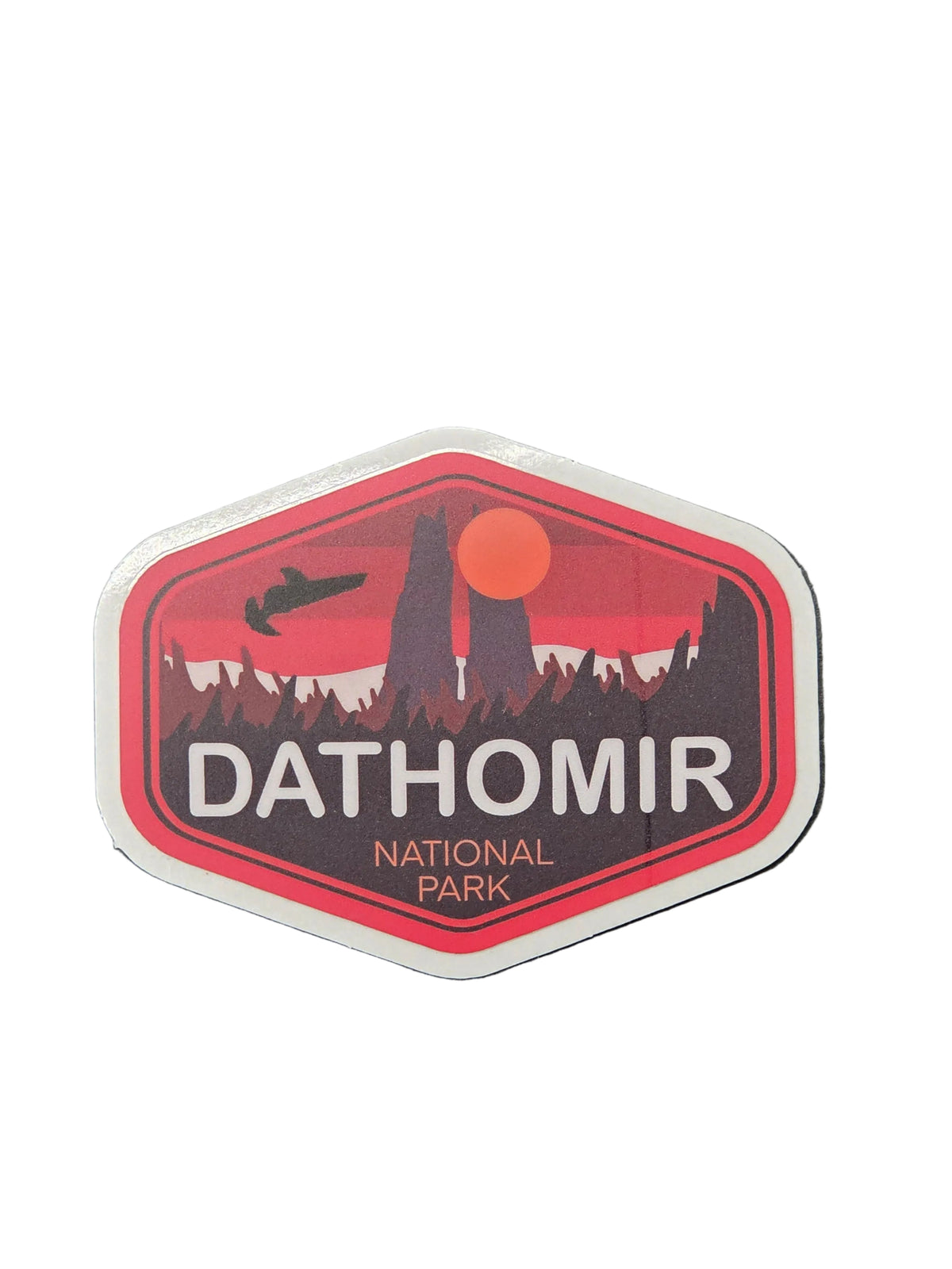 Star Wars National Park, Dathomir, Vinyl Sticker