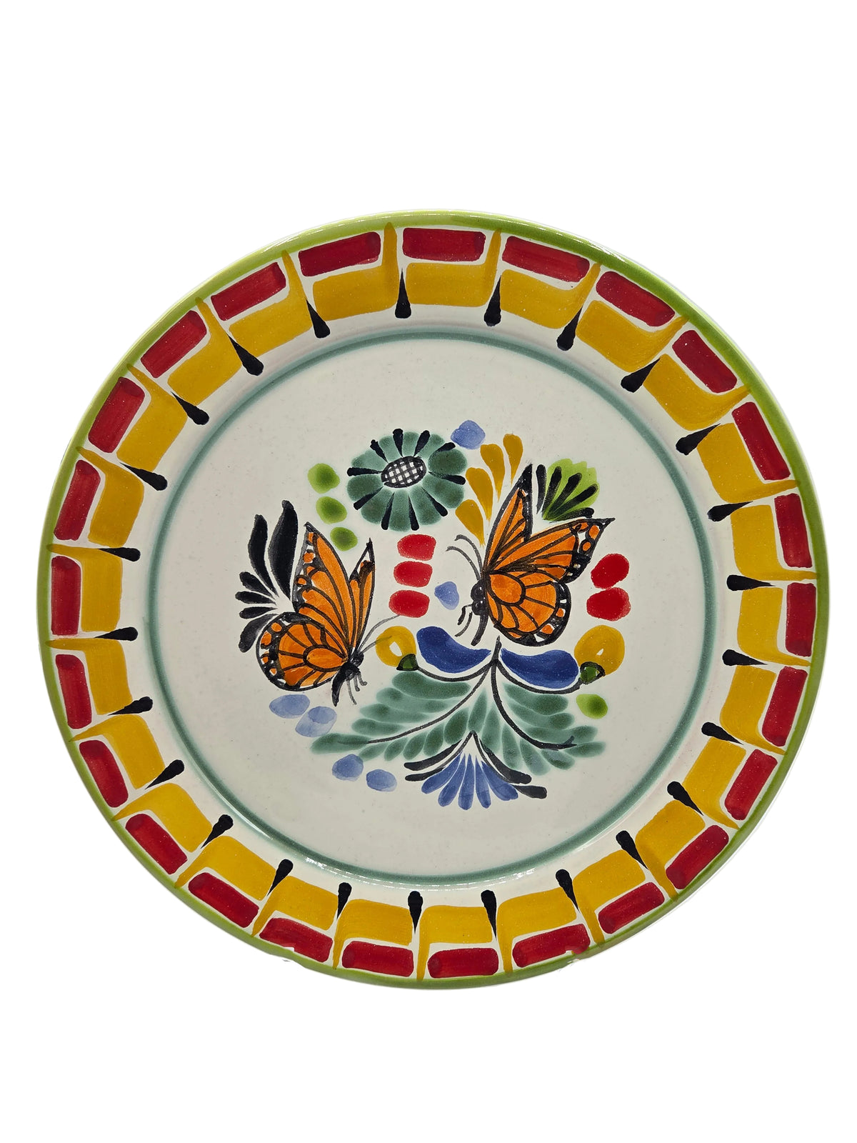 Butterfly Monarcha Dinner Plate