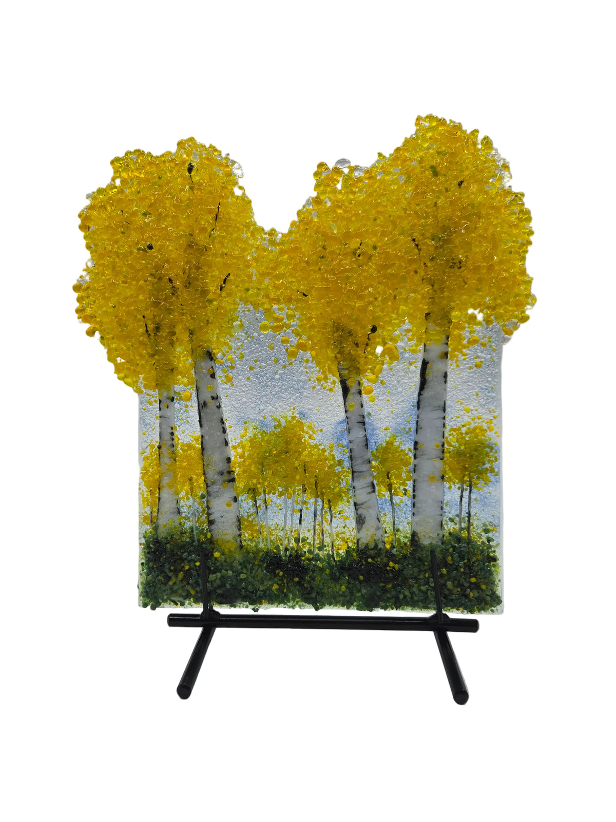 Yellow Aspen Panel & Stand