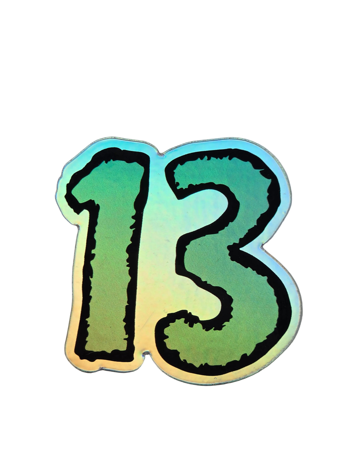 13 Holographic Sticker