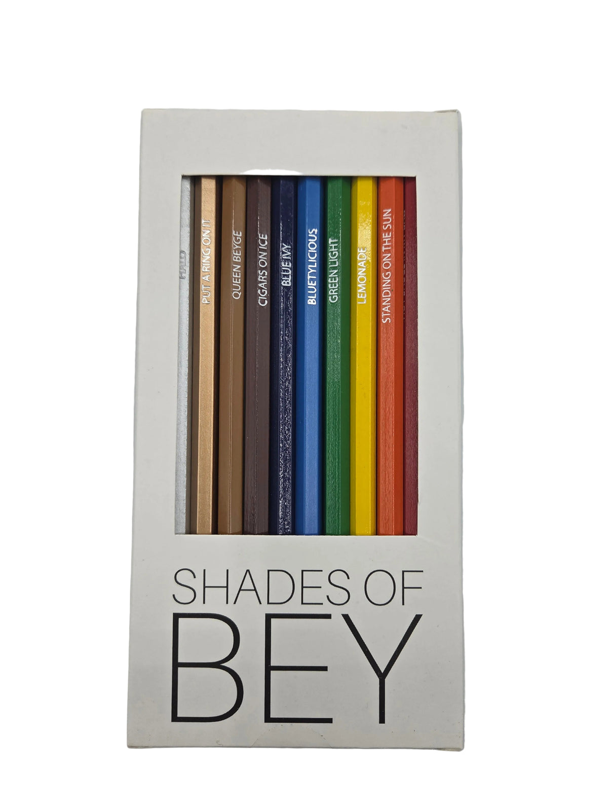 Shades Of Bey Colored Pencils for Fans of Queen Bey