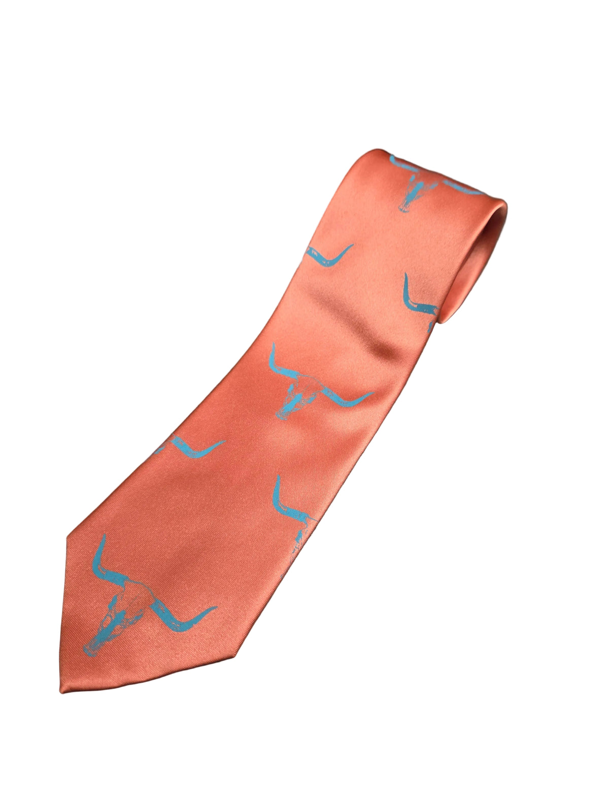 Longhorn Steer Skull Necktie