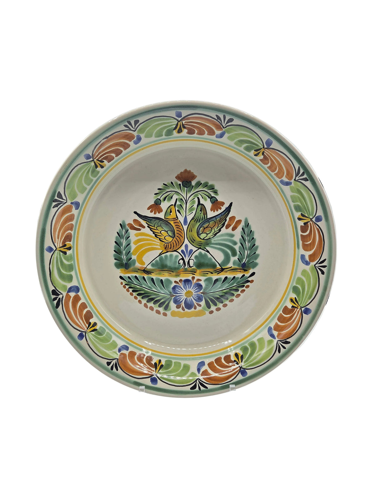 Love Birds Large Deep Round Platter