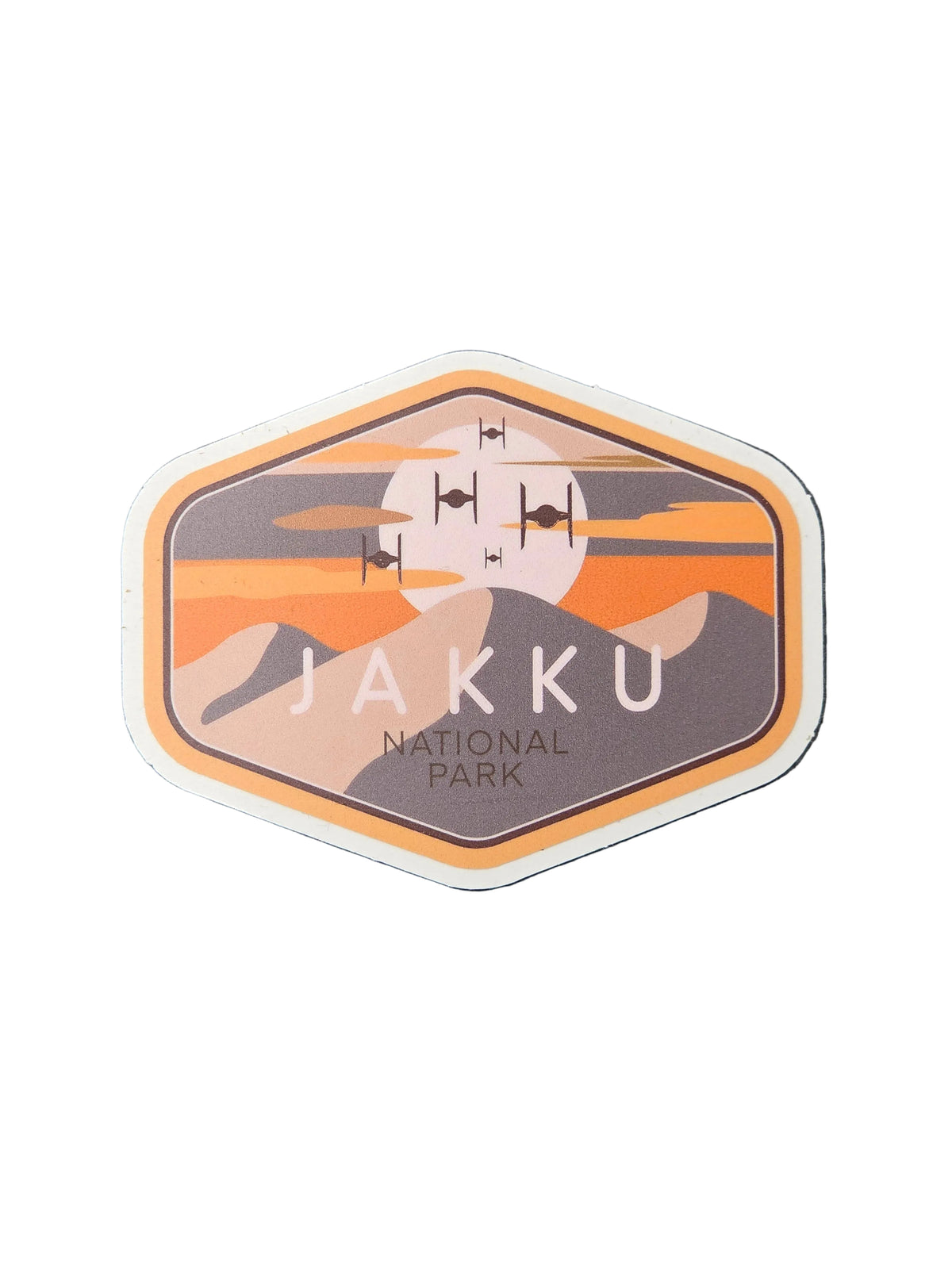 Star Wars National Park, Jakku, Vinyl Sticker