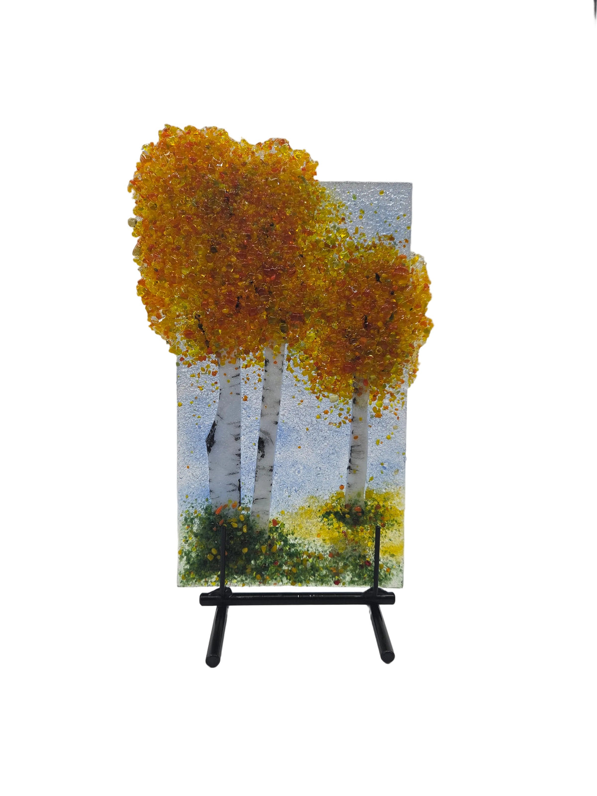 8200 Orange Aspen Panel & Stand