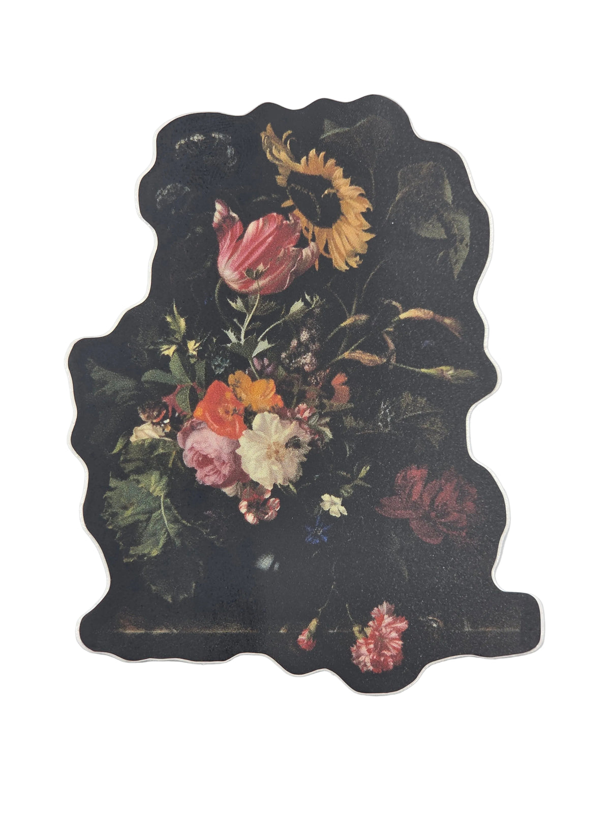 Maria van Oosterwyck, Bouquet of Flowers in a Vase Sticker