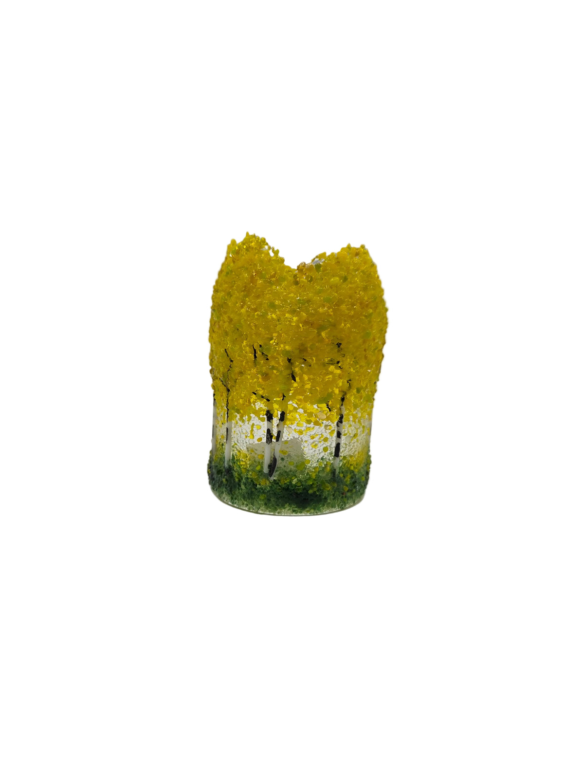 Yellow Aspen Free Standing Curve