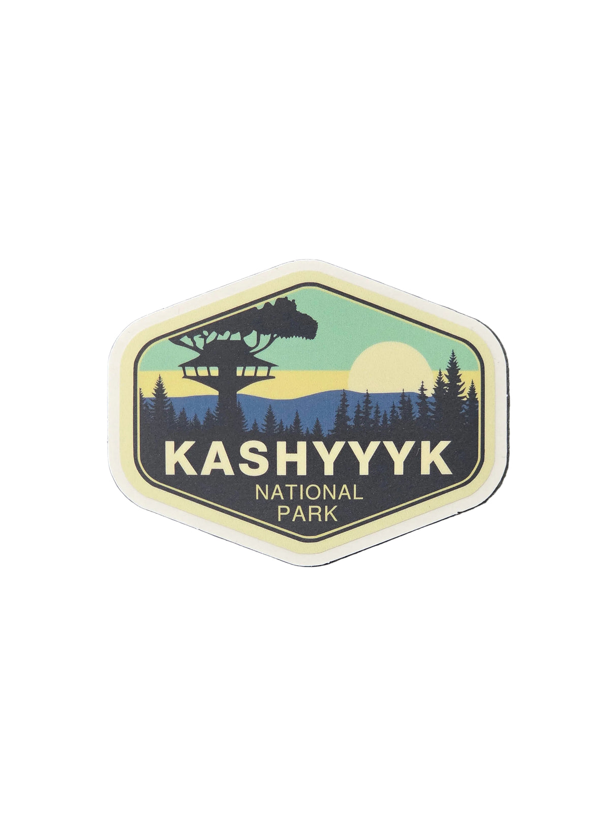 Star Wars National Park, Kashyyyk, Vinyl Sticker