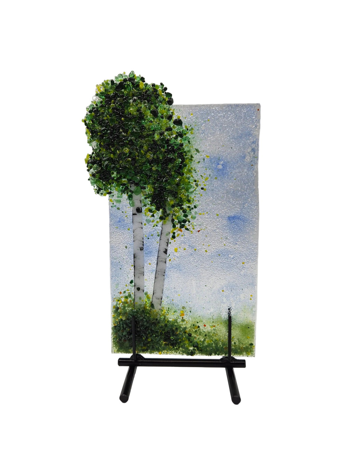 Green Aspen Panel & Stand