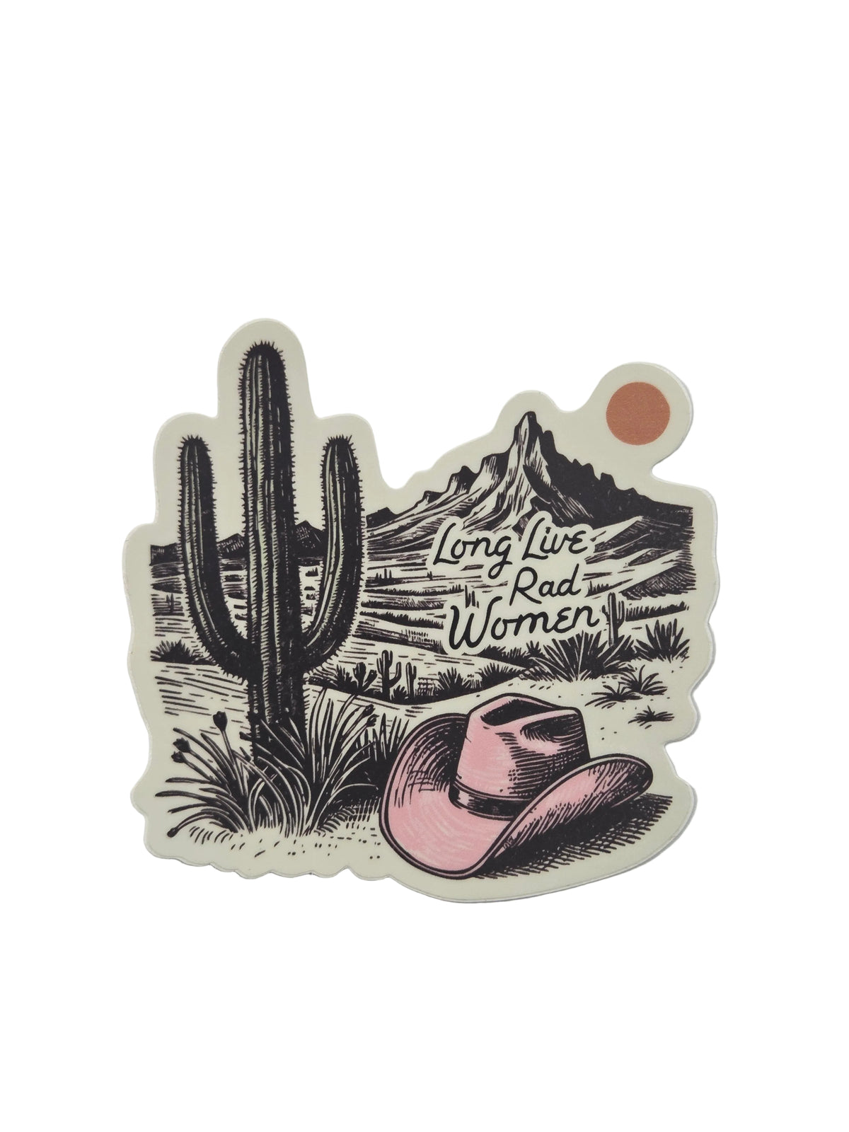 Long Live Rad Women Sticker