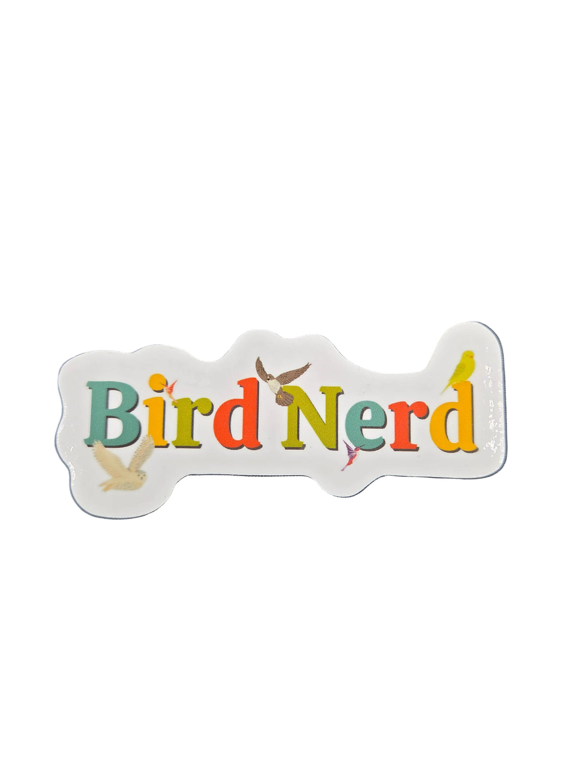 Bird Nerd sticker