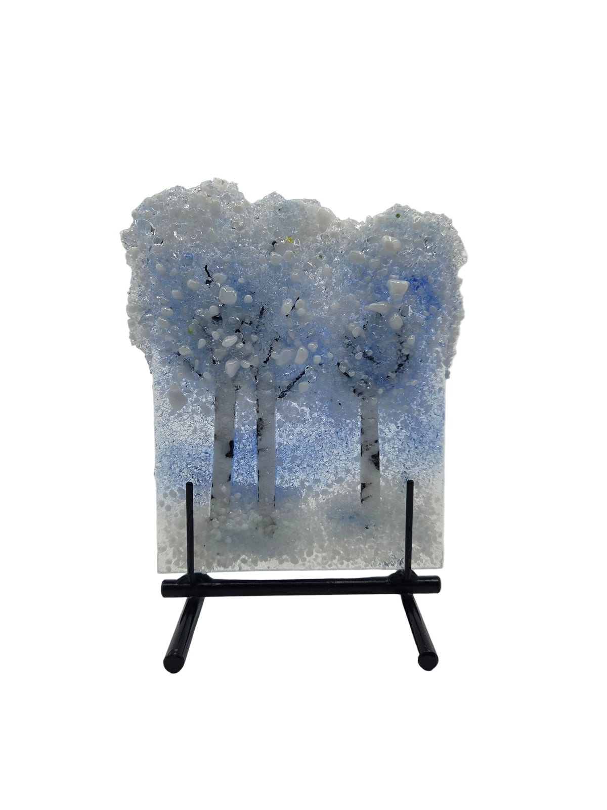 Winter Aspen Panel & Stand