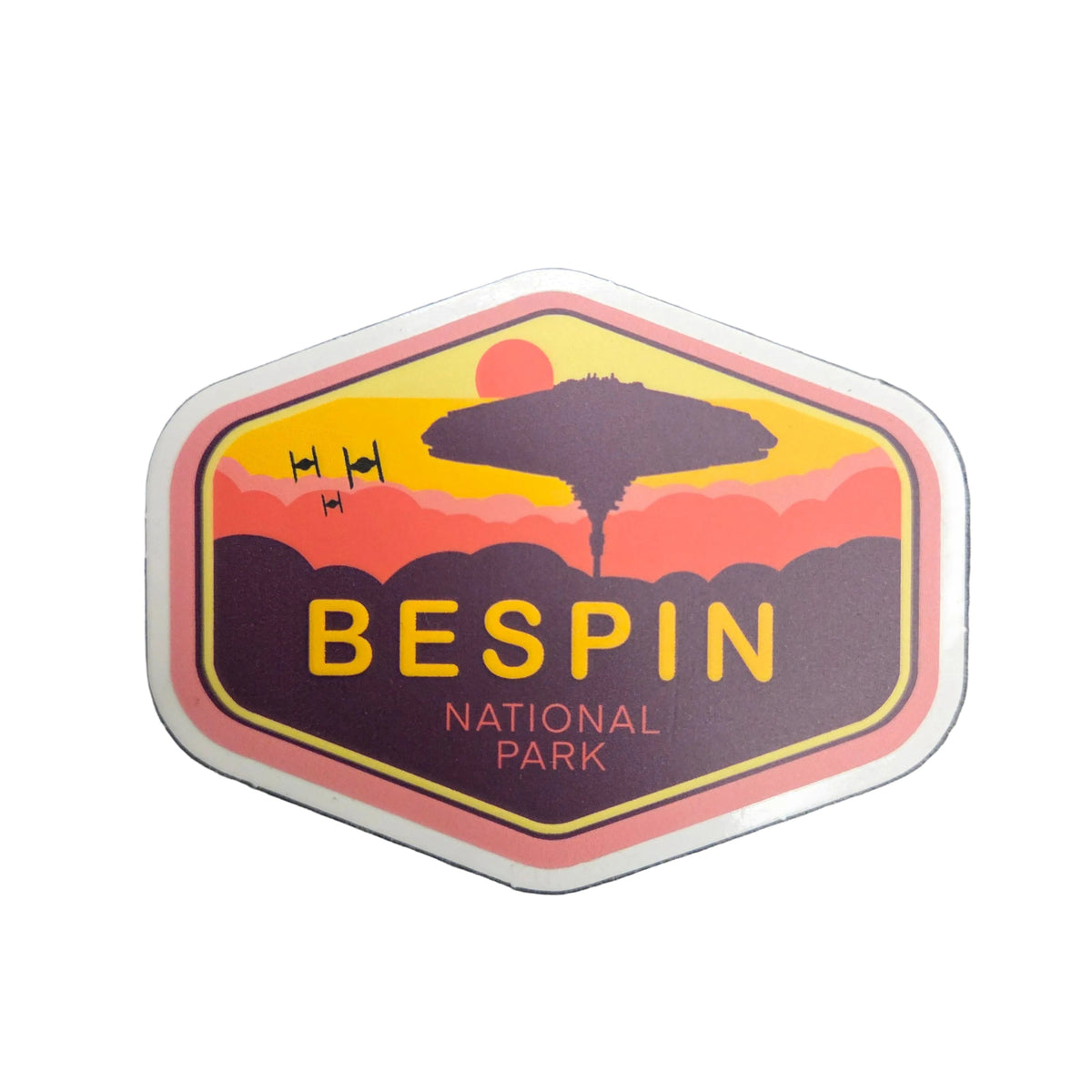 Star Wars National Park, Bespin, Vinyl Sticker