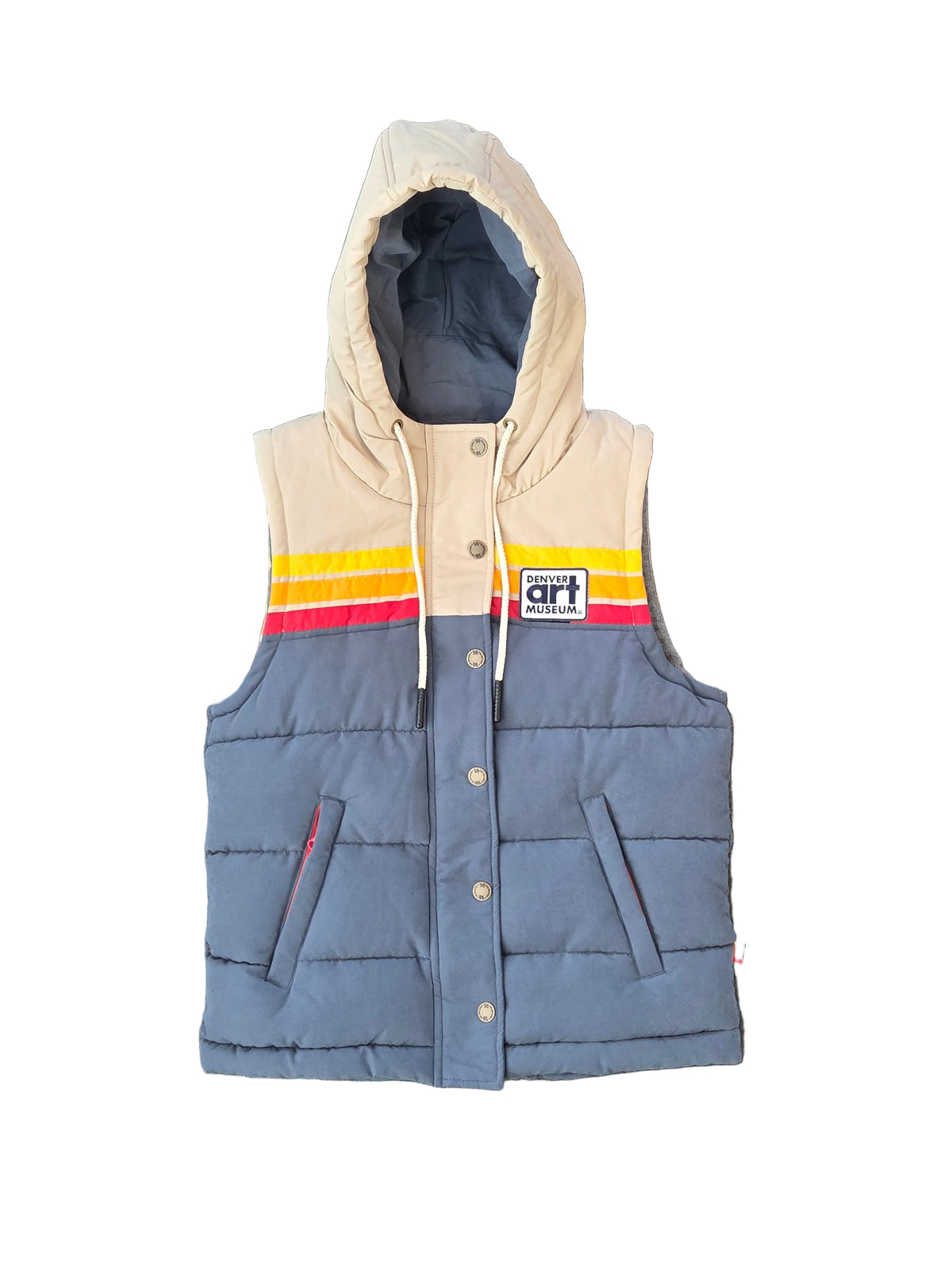Epic Puffer Vest with Denver Art Museum Patch