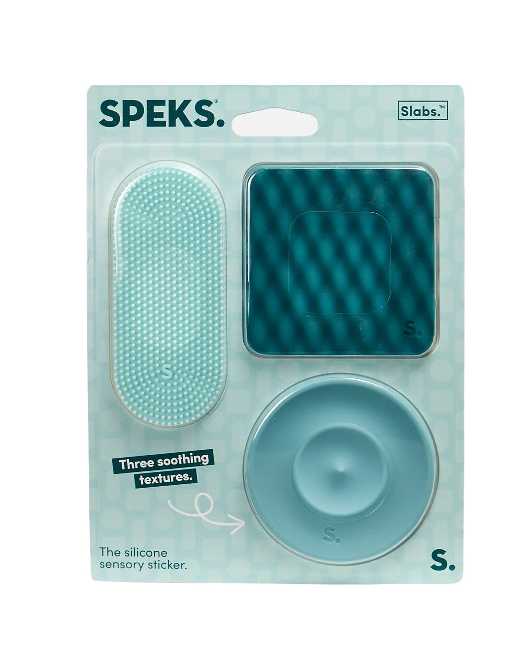 Slabs Silicone Sticker 3 pack Green