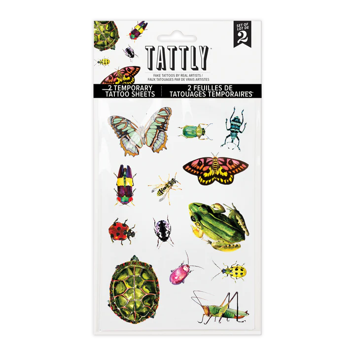 Critters on the Move Sheet Tattoo S/2