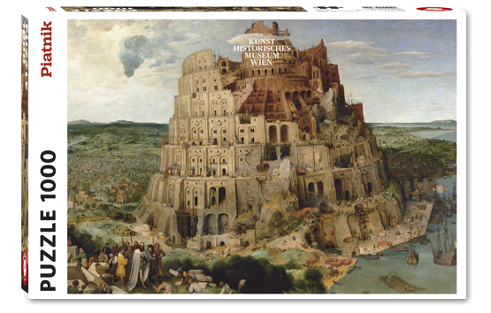 Bruegel - Tower of Babel 1000 Piece Puzzle